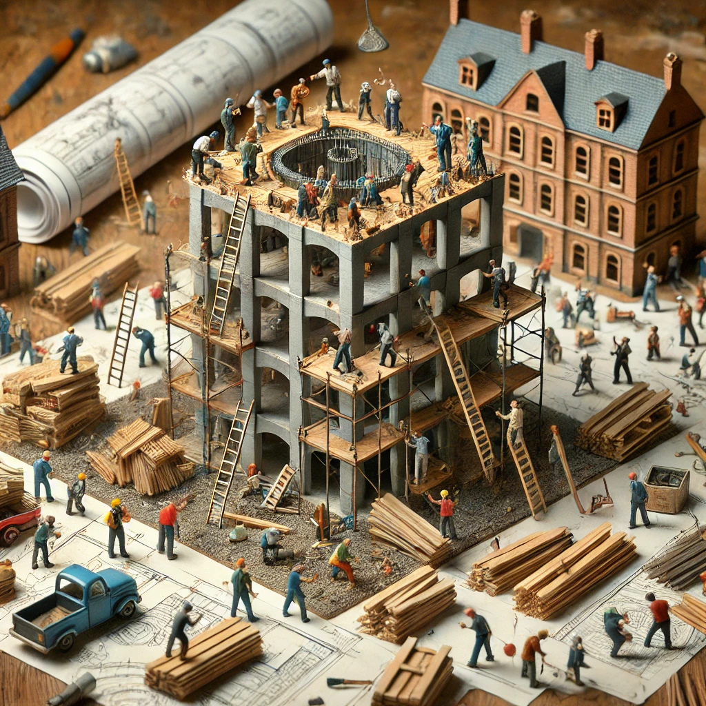 building a project with teamwork